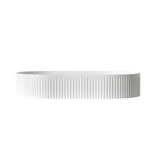 Kensington 580mm Gloss White Oval Ceramic Basin